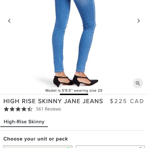 MOTT & BOW Light Blue skinny Jeans size 28 stretchy - Picture 12 of 12